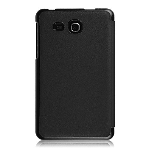 Fintie Samsung Galaxy Tab A 7.0 Hülle – Ultra Schlank Superleicht Ständer Slim Shell Case Cover Schutzhülle Etui Tasche für Samsung GALAXY Tab A 7.0 Zoll SM-T280 / SM-T285 Tablet (2016 Version), Schwarz - 9