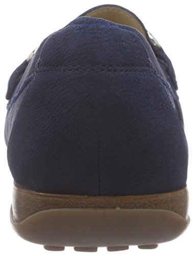 Geox Donna Euxo, Mocasines para Mujer, Azul (Dk Royal C4072), 40 EU