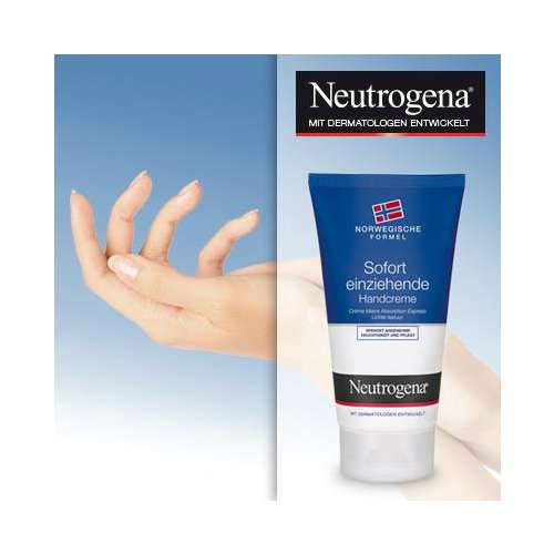 Neutrogena sofort einziehende Handcreme, 2er Pack (2 x 75 ml) - 5