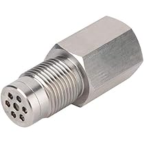 Adattatore Sonda Lambda 45 Mm – Filetto M18x1,5 Per Sensore O2 – Universale Per Impianto Di Scarico