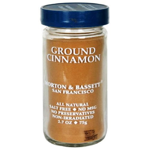 Morton And Bassett Seasoning - Cinnamon - Ground - 2.7 Oz - Case Of 3