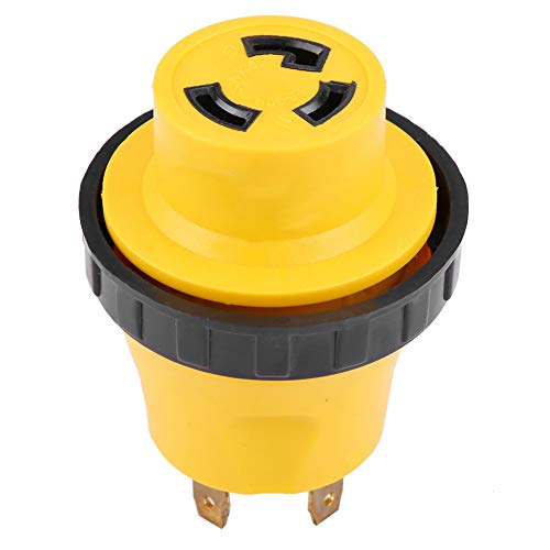 Preisvergleich Produktbild KIMISS 125V RV Netzkabeladapter 30A Stecker auf 30A Buchsenstecker