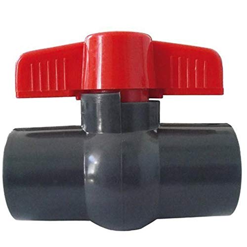  - Set di 2 valvole monoblocco diametro 40 femmina a incollaggio ideale in aquaponie - jardiboutique