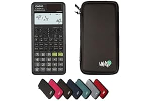 CALCUSO Pacchetto Base negro con Calcolatrice Casio FX-87DE Plus 2 (Tedesco)