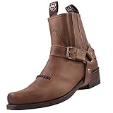  Sendra Boots - Botas Estilo Motero Hombre, Color Marrón, Talla 41 EU