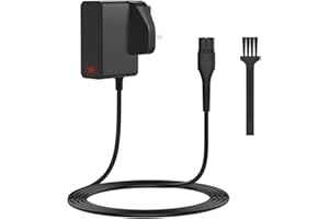 BERLS 4.3V A00390 Charger Compatible With Philips One Blade MG3720, MG3730, MG5730, MG3740, BT3206, QP2520, QP2620, MG5720, MG3722, BT3208, QG3330 Razor Charging 1.5m Cable(Brush/Light)