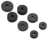 XDrum CF-Kit Beckenfilz Set (7-teilig, Filz Auflagen, Becken...