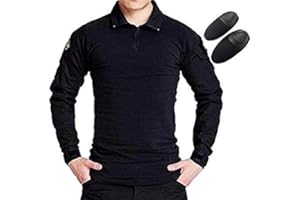 H WORLD EU HANSTRONG Gear Tactical Hunting Military Long Sleeve Shirt with Elbow Pads