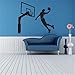 Produktbild WYQN Wandaufkleber Geschnitzte Dunk Kunst Wandaufkleber Sport Tapete Wohnzimmer Dekoration QN302 66X43 cm