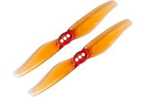 Drönartillbehör For Gemfan Hurricane 3018 3x1,8 3 tums 2-bladig propeller 1,5 mm /2,0 mm Hål T-fäste for RC Drone FPV Racing tandpetare ram utbytbar (Color : 4pair 1.5mm Whisky)
