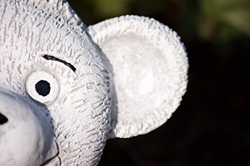 Steinfigur Teddy Bruno, frost- und wetterfest, massiver Steinguss - 6