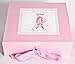 Baby Girls Gift,Baby Keepsake Box,Personalised Keepsake Box,fairy dance/pink