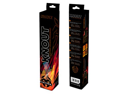 KROM Knout Kontrol - Alfombrilla Gaming  Color Negro