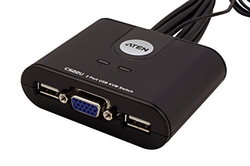 Aten CS22U-AT CS22U 2-Port USB VGA KVM Switch - 3