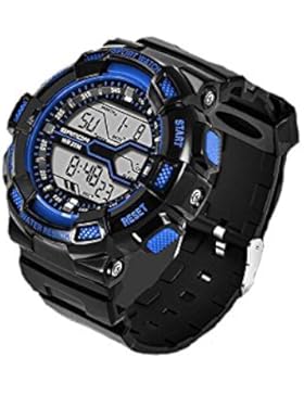 Teen jungenuhr,Mode wassersport design elektronische digitaluhr multi-funktions-outdoor-sportarten-C