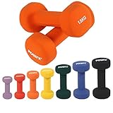 Neopren Hanteln Gewichte für Gymnastik Kurzhanteln 0,5 kg -...