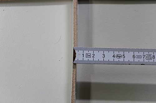 4er Satz Riemen aus Blankleder, Dickleder, Punzierleder, jew. 600×20 mm – kräftige, pflanzlich / vegetabil gegerbte Rindleder, Vollrindleder mit ca. 3,2-3,5 mm Stärke und unverfälschtem Narbenbild, - 5