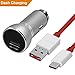 Price comparison product image ACOCOBUY Dash Car Charger, OnePlus 5V 3.5A Dash Charger OnePlus 5 Dash Cable Cigarette Lighter USB Charger Mini Power Adapter with USB Type C Cable 1M/3.3FT for OnePlus 3/3T/5(Grey+Red)