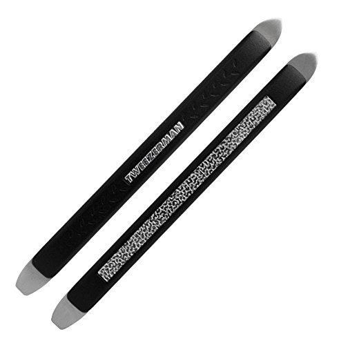 Tweezerman G.E.A.R. Multi-Use Nail Tool, Black, 1.09 Ounce
