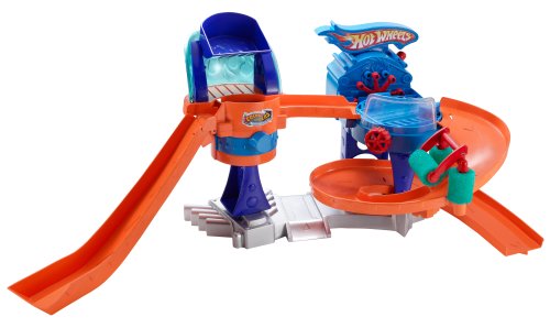 Preisvergleich Produktbild Mattel V0627 - Hot Wheels - Colour Shifters Bubble-Matic Waschstation