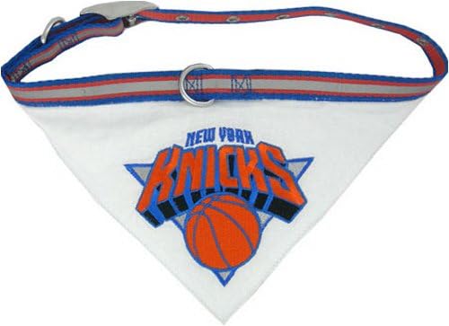 Pets First NBA New York Knicks Pet Bandana, Medium