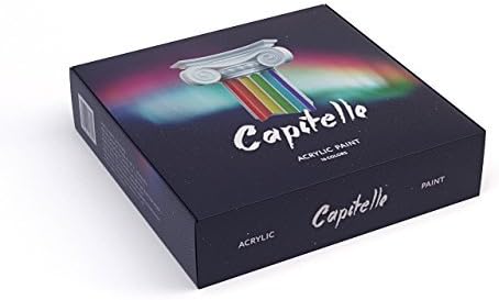 Professional Acrylic Paint Set - 16 jars - For Beginners, Students &amp; Professionals artist