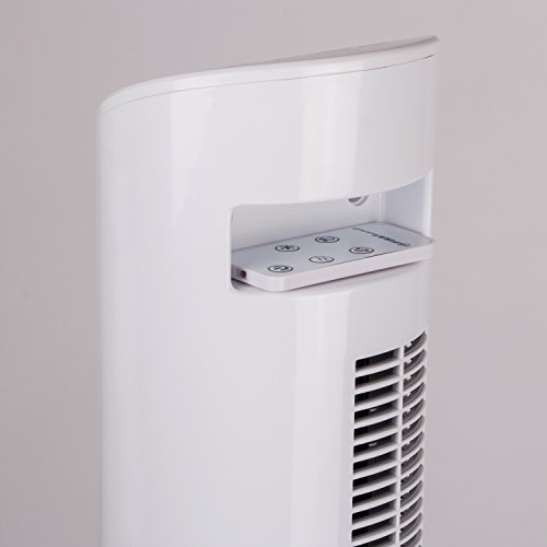 TZS First Austria – 60 Watt Säulenventilator mit Fernbedienung | Sleep-Modus | Nature-Modus| Timer bis zu 7,5 Std | Oscillation | Duftfach | Turmventilator | Towerventilator | maximal nur 51 dB | weiß - 5