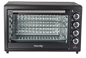 Nouvetta Oven Toaster Griller 1800W 40 Litres, Black