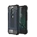Produktbild Lenovo Moto G4 Play Hülle, Moonmini® Hochleistungs Hybrid Combo Rüstung Stoß Fall Abdeckung für Lenovo Moto G4 Play, Dark Navy