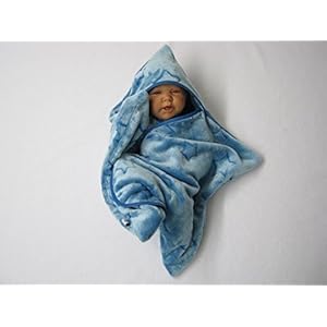 star fleece baby wrap stern schlafsack pucktuch swaddle