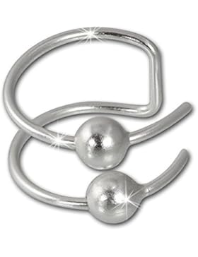 SilberDream Ohrklemme Kugeln Ear Cuff 925 Sterling Silber Fake Piercing SDO8875J