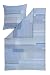 Produktbild Estella Bettwäsche Baldo// Größe 135x200 + 80x80cm Farbe hellblau