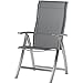 Produktbild 4Seasons Outdoor Slimm Hochlehner verstellbarer Gartenstuhl Edelstahl graphit