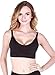 iLoveSIA Womens Seamless Maternity Nursing Bra Bralette Black Size S Fit 30CD 32BC 34AB