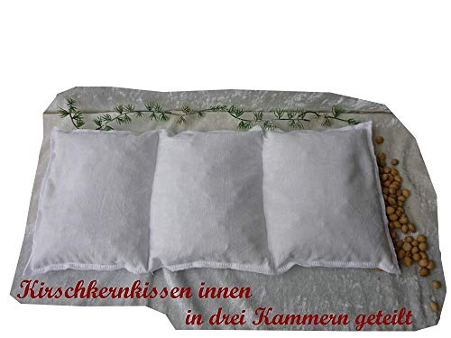 Dinkelkissen mit Namen !!! 5 Wörter möglich in 3 Kammern abgenäht zur Wärme-Kälte und Entspannungstherapie im Patchworkstil in liebevoller Handarbeit hergestellt Größe 40x20cm Bezug waschbar !!!