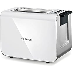 Bosch Styline / TAT8611 Grille-pain Inox et plastique Pour 2 tranches de pain 860 W