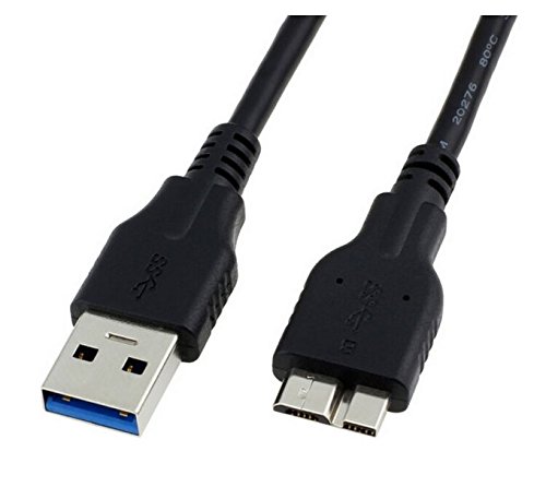 Original AKTrend® USB-3.0-Kabel A-Stecker auf Micro-B-Stecker (ca. 1 Meter) , Kabel A an Micro B Für Intenso , Toshiba , Seagate , Western Digital Externe Festplatte HDD , Lade Daten Kabel , Ladekabel Datenkabel Für Samsung Note 3 Galaxy Note 3 Neo (SM-N7505) / Galaxy Note 3 (SM-N9000 / N9002 / N9005 / N9006) , Galaxy S5 SM-G900F I9600 , AK9Y3K