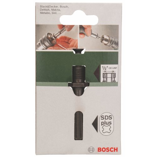 Bosch 2609255709 DIY SDS-Plus Adapter 1/2 Zoll-20 mit Schraube (1) - 2
