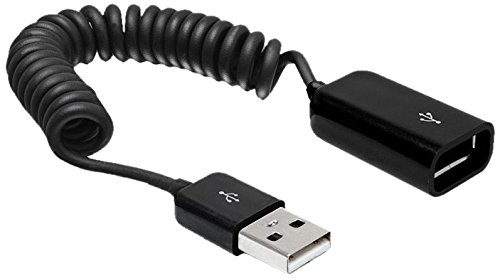 Delock USB 2.0 Typ A Spiralkabel (bis 60 cm)