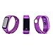 Produktbild Multifunktions-Tägliche Wasserdicht Smart Armband Uhr, mamum Blut Sauerstoff Druck Herzfrequenz Monitor Schrittzähler Smart Watch Orange/Violett/Blau/Grün/Schwarz Einheitsgröße violett