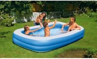 High Quality Chad Valley Family Swim Centre Rectangular 950 Litre Pool Summer Fun.