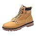 Produktbild MAYOGO Martin Stiefel Herren Winter Outdoor Rutschfest Verschleißfest Combat Boots Cowboy Stiefel,2018 Retro Männer High-top Schneeschuhe,Plus Samt und Kein Kaschmir Zwei Stile 39-44
