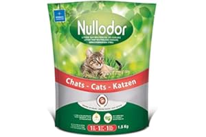 KIDSTINCT Animalerie NULLODOR - Litière 100% Bio Compatible 1.5Kg - Lot De 3 - Vendu par Lot