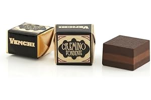 Venchi Cremino de Chocolate Extra Negro en Bolsa a Granel, 1 kg - Bombón de Chocolate Negro con Pasta de Avellanas del Piamonte IGP y Almendras - Sin Gluten