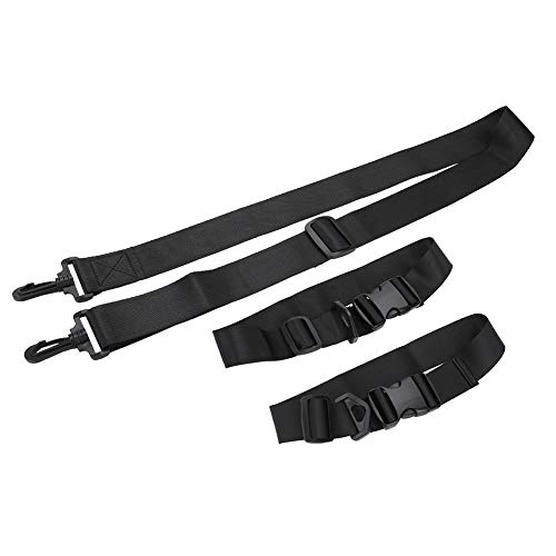 Alomejor Bandoulière Ajustable de Ski Snowboard en Nylon Sangle Bande Porte-Épaules Bandoulière Tapis de Yoga avec Boucle pour Voyager Camping