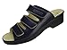 Produktbild Algemare Damen Pantolette Ozean Nappino Keilpantolette mit Sani-pur Wechselfußbett Made in Germany 12382_8184 Freizeitschuhe, Größe:40