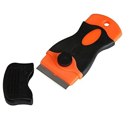 Ehdis® 1.5 "en acier au carbone Mini rasoir Scraper seul bord des lames de rasoir pour enlever la colle, l'enregistrement, la peinture, Stickers