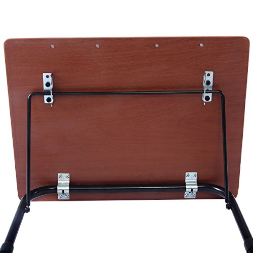 U Form Laptoptisch Notebooktisch Computertish Beistelltisch Pflegetisch Seitentisch Verstellbar Betttisch Betttablett höhenverstellbar Notebookständer Laptopständer - 8