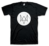 Watch Dogs Fox - Camiseta de manga corta para hombre, color negro, talla M