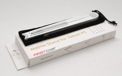 Firstcom Tablet PC und Netbook Metall Ständer, Tischständer passend für iPad 1 & 2, Galaxy Tab, Xoom, Optimus - 2